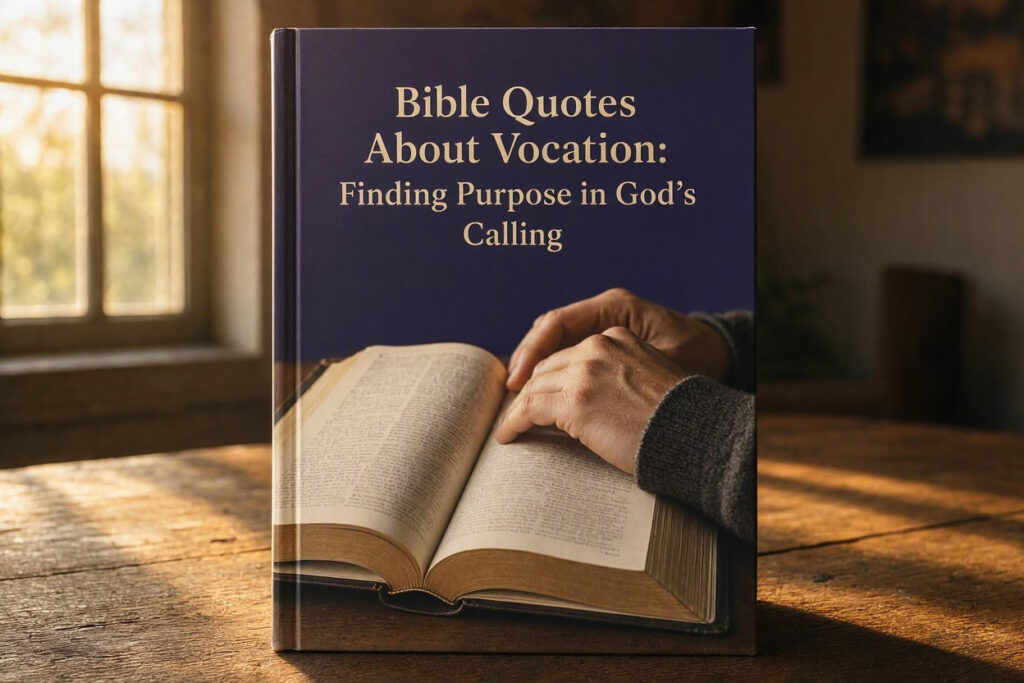 Bible Quotes About Vocation Finding Purpose in God Calling