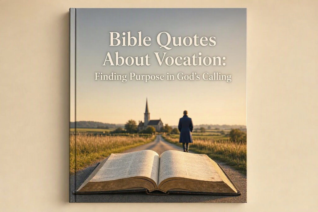Bible Quotes About Vocations