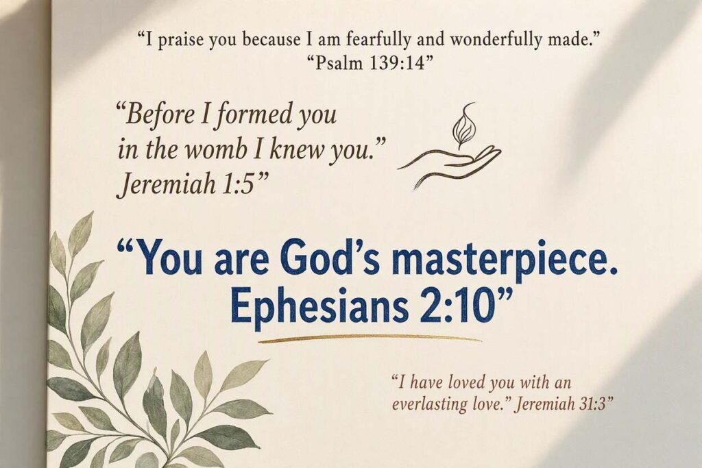 Bible Quotes on Individuality Scriptures About Being Uniquely Created by God