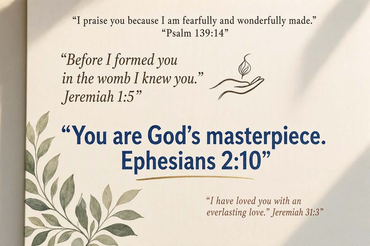 Bible Quotes on Individuality Scriptures About Being Uniquely Created by God