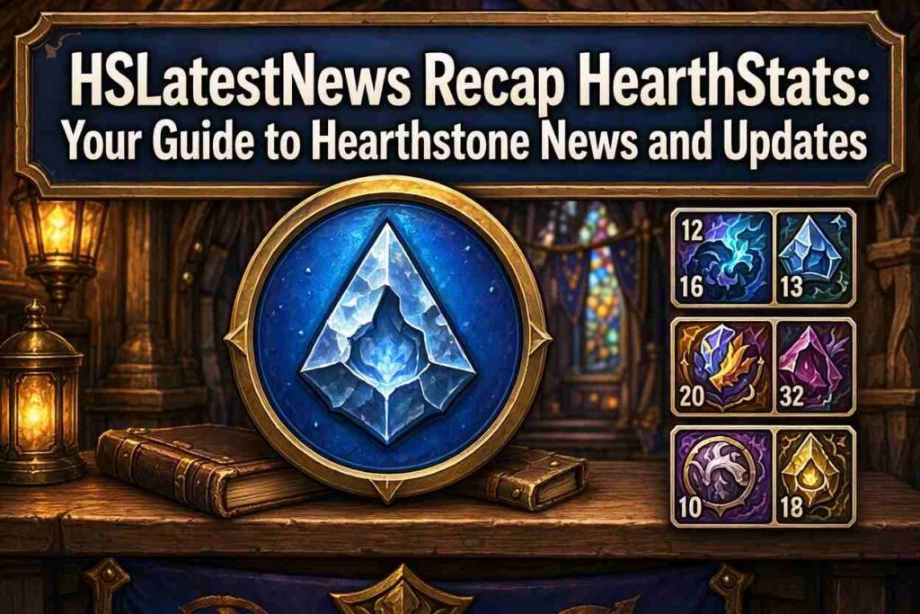 HSLatestNews Recap HearthStats Your Guide to Hearthstone News and Updates