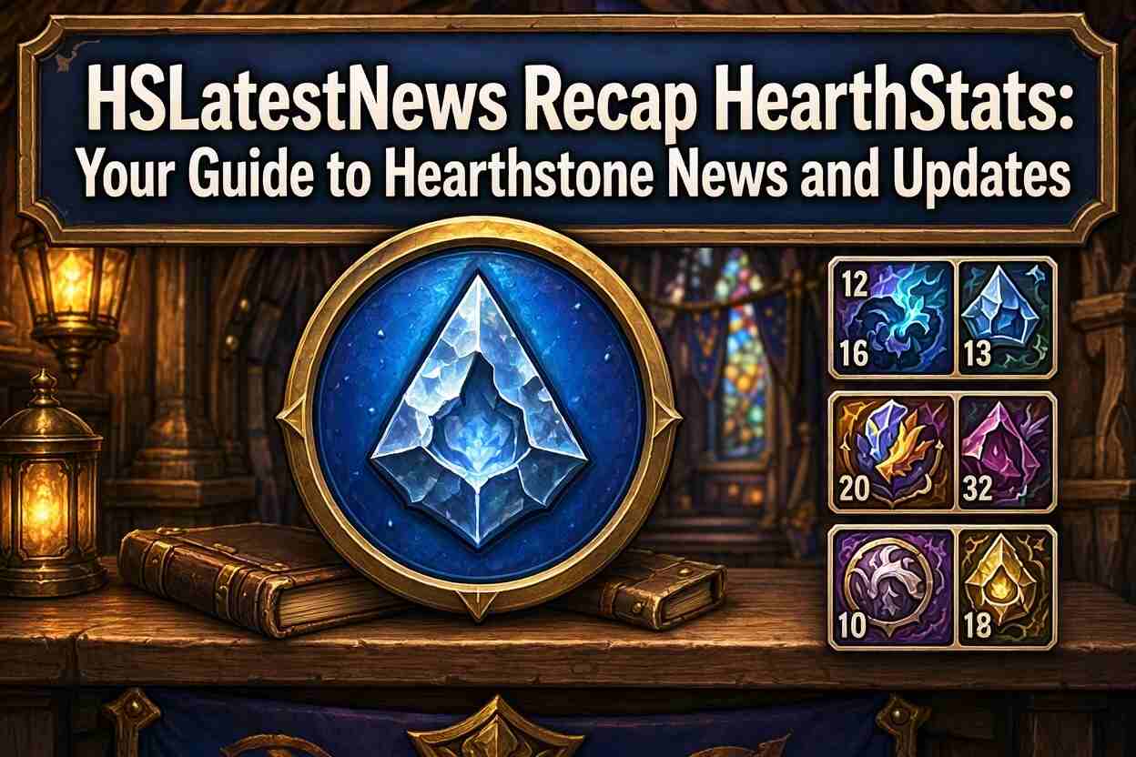 HSLatestNews Recap HearthStats Your Guide to Hearthstone News and Updates